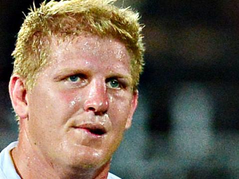 North Queensland Cowboys v Newcastle Knights from 1300 Smiles Stadium, Townsville. Cowboys Ben Hannant after a 2 point loss to the Knights. Picture: Zak Simmonds