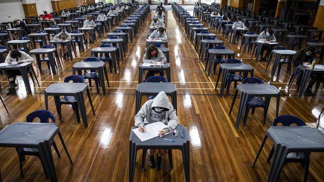 Eight in 10 VCE students applying for university last year received special consideration. Picture- Nicole Cleary