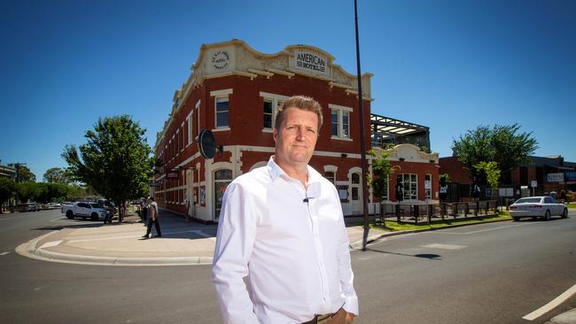 Warwick Newman, GM of the American Hotel Echuca Picture: Mark Stewart