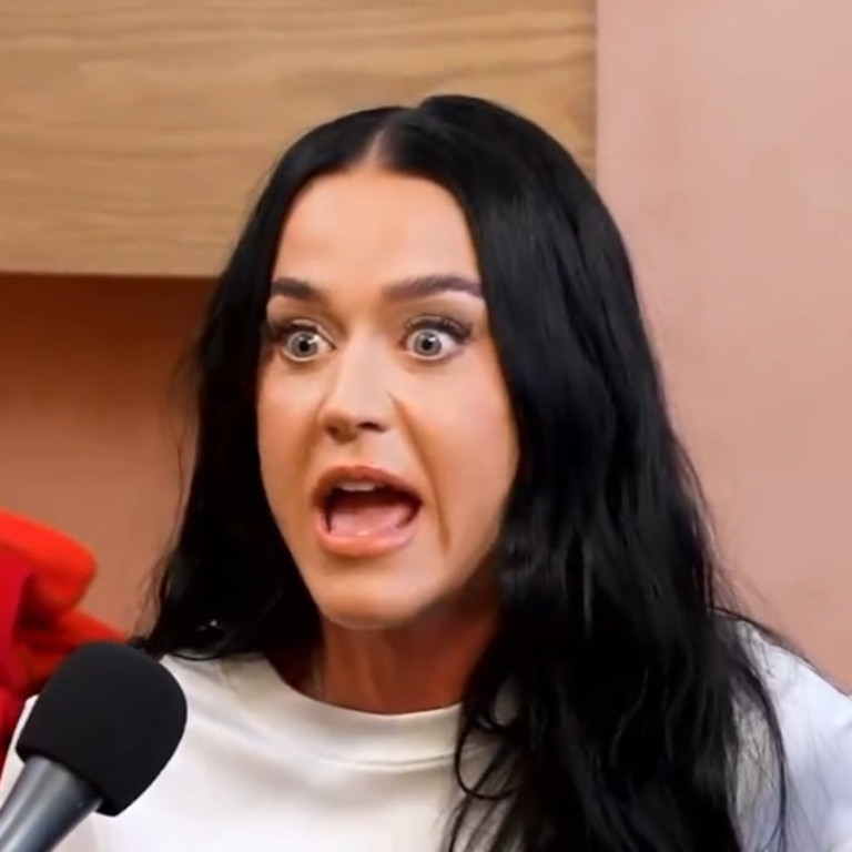 Katy Perry opened up about her "love language" on the Call Me Daddy podcast. Picture: TikTok.