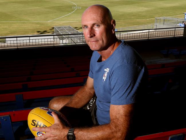 Steve Grace has been appointed Footscray's VFL coach pictured at Whitten Oval. Picture: Mark Wilson