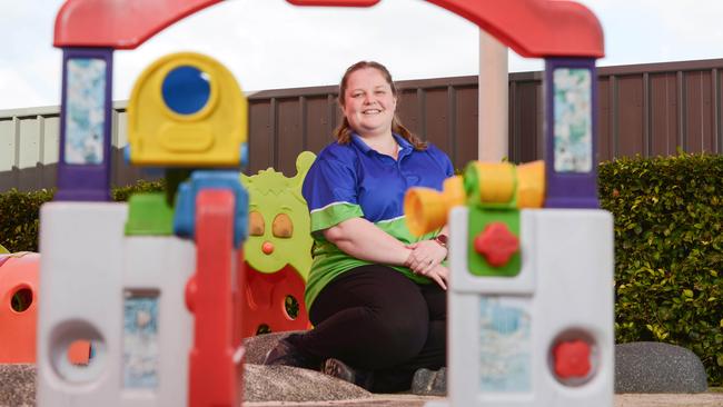 Stepping Stone Klemzig’s Susan Barker was named SA's best childcare educator in a poll by The Advertiser last year. Picture: Brenton Edwards