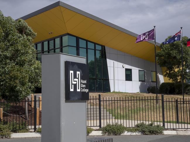 Hazel Glen College increased its income by 236 per cent between when it opened in 2015 and 2017. Picture: Andy Brownbill