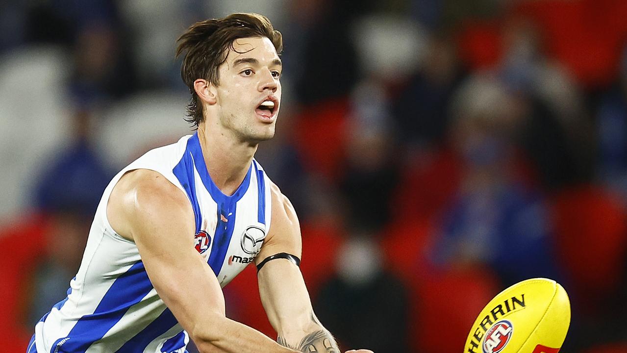 Jy Simpkin is now North Melbourne’s co-captain. Picture: Daniel Pockett/Getty Images