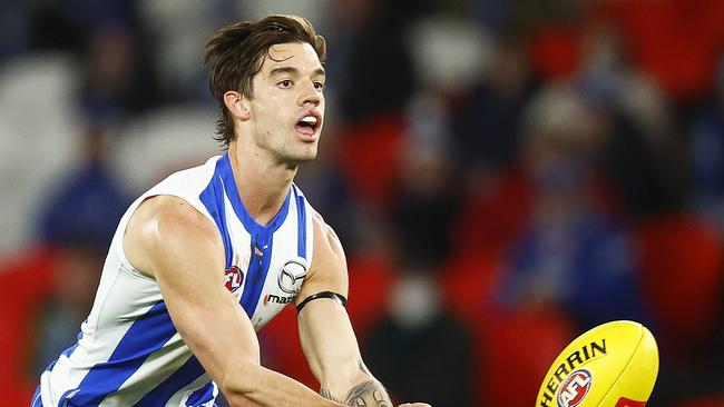 Jy Simpkin is now North Melbourne’s co-captain. Picture: Daniel Pockett/Getty Images