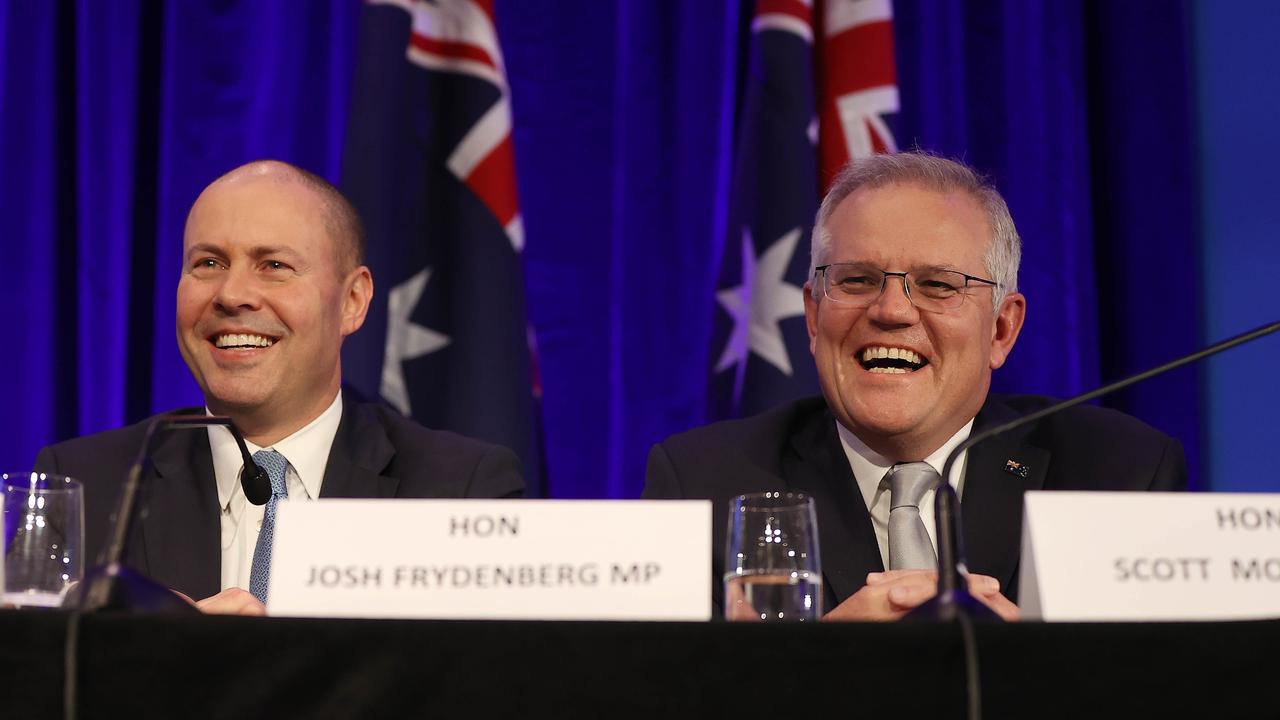 Josh Frydenberg is splashing cash on cost of living. Picture: Gary Ramage/NCA NewsWire