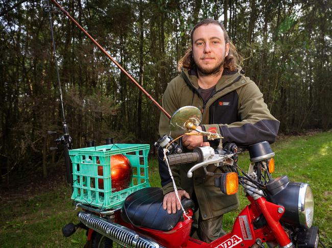 Nicholas Dickinson may face fishing restrictions under the proposed land use bans. Picture: Mark Stewart