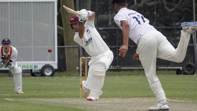 Glenn Maxwell blasted 61 for the Lions in his return. Picture: Valeriu Campan