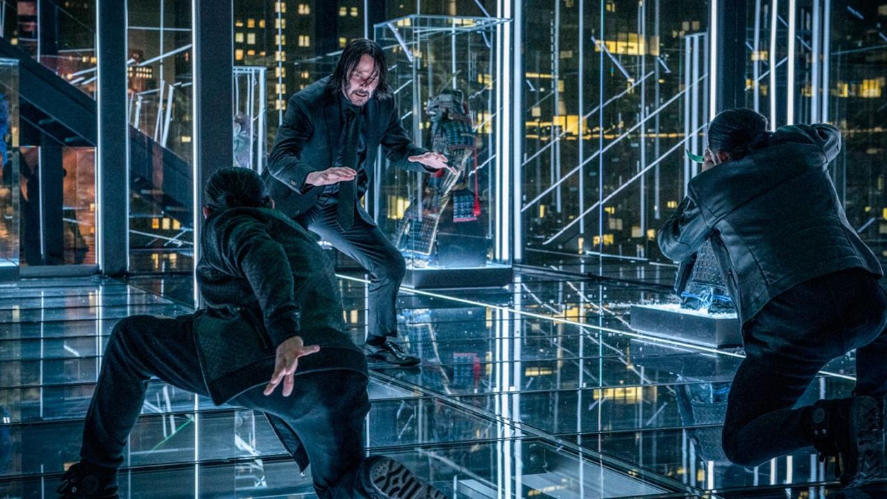 Reeves in a scene from the film John Wick: Chapter 3.