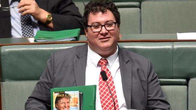 Coalition backbencher George Christensen has ruled out joining Senator Bernardi. Picture: AAP Image/Lukas Coch