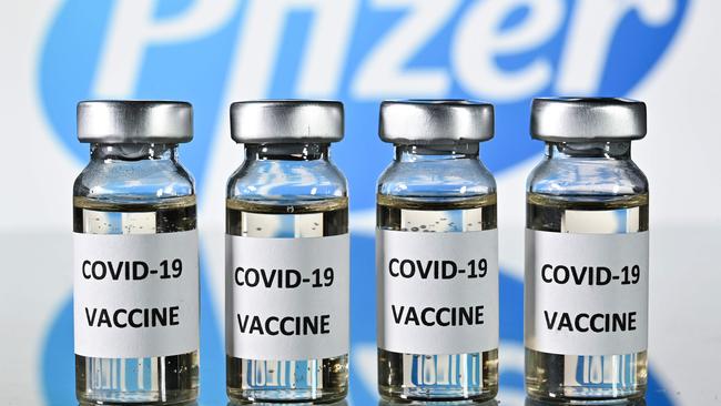 The Pfizer vaccine has faced a crushing setback. Picture: Justin Tallis / AFP