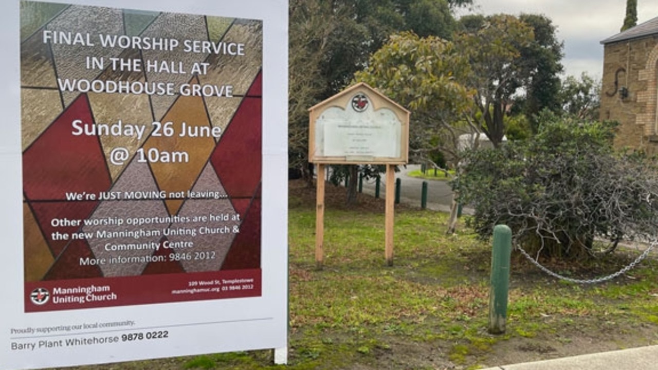 The historic Woodhouse Grove church in Boxhill held its last service in late-June last year.