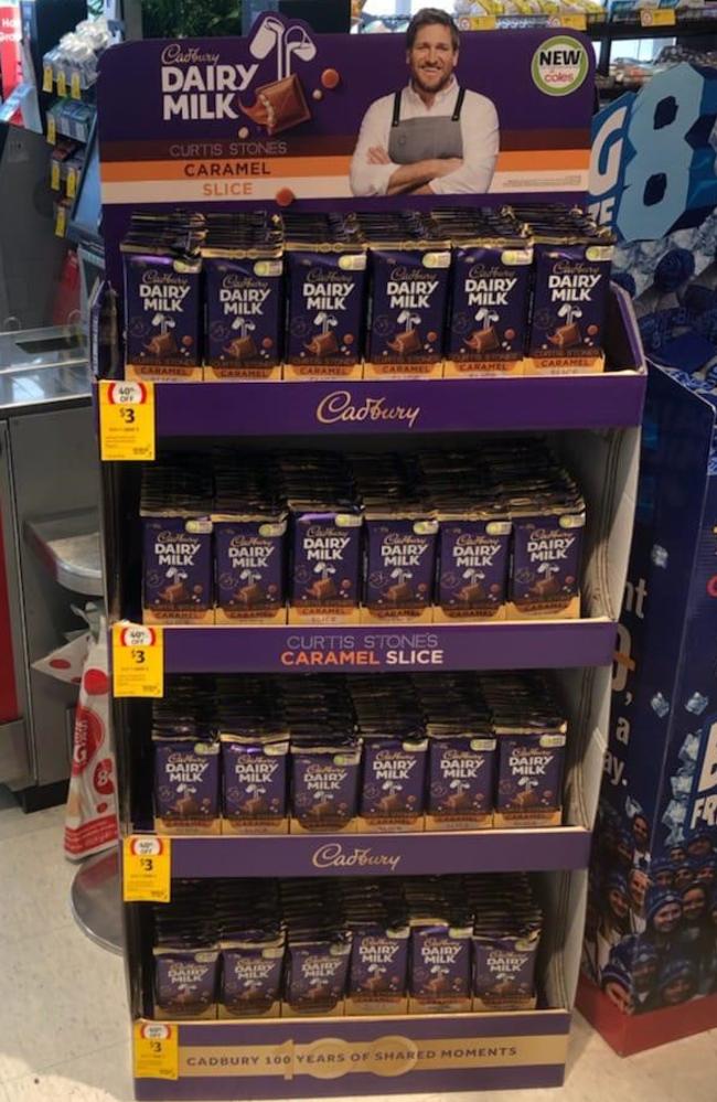 The block launches June 15 but some Coles stores have already started displaying the $5 item. Picture: Supplied