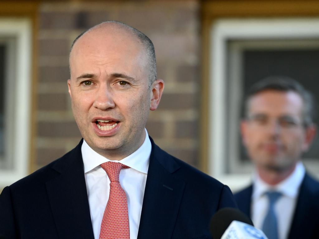 Treasurer Matt Kean said the pre-Kindergarten policy will deliver “intergenerational” results. Picture: NCA NewsWire/Jeremy Piper