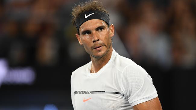 Rafael Nadal is through to the quarterfinals. Photo: AAP Image/Tracey Nearmy