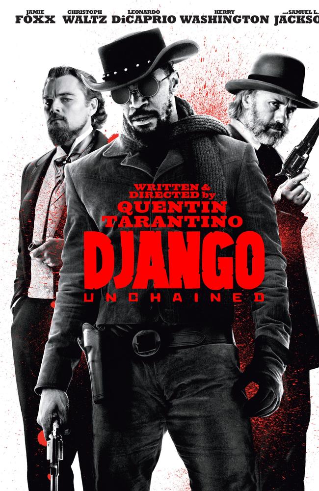 A poster for Django Unchained