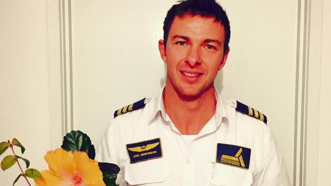Sea World chief pilot Ash Jenkinson died after his chopper collided with another on the Gold Coast in January.