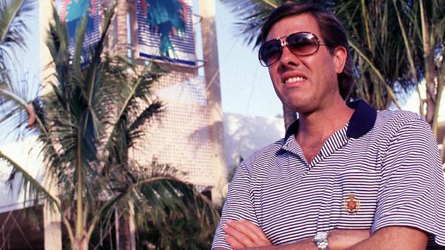 Businessman Christopher Skase in the 1980s. He built the Sheraton Mirage.