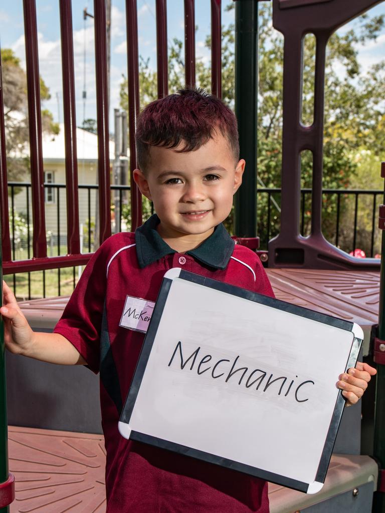 St Mary's Catholic College 2021 Prep student McKenzie Garland. Picture: Dominic Elsome