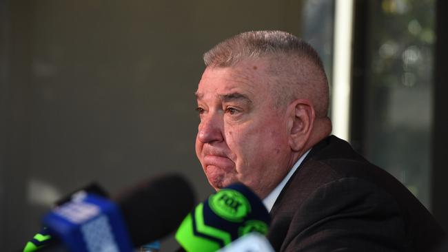 South Sydney Rabbitohs head of football Shane Richardson walked away from his position this week. Picture: AAP/Dean Lewins