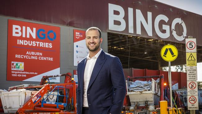 Bingo Industries chief executive Daniel Tartak.