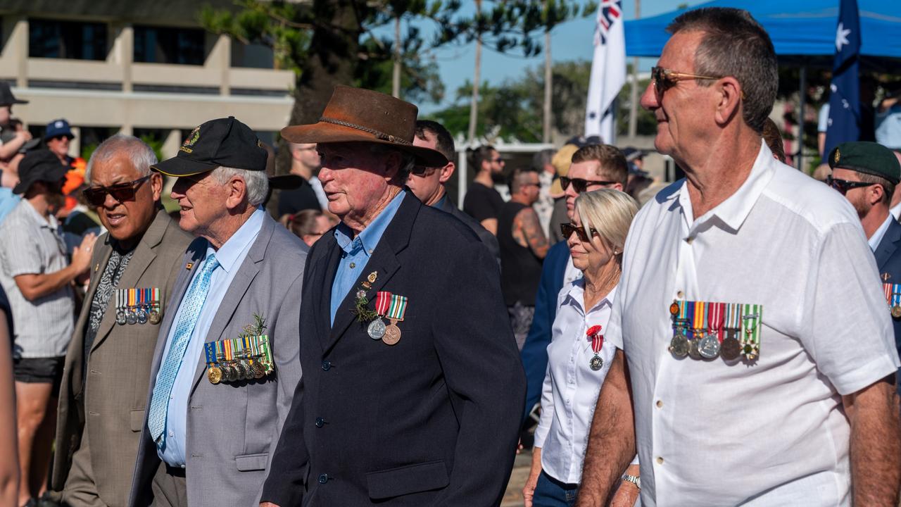 ANZAC Day Mackay Friday 25 April 2025 Picture:Michaela Harlow