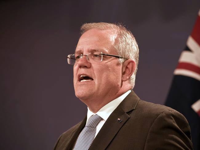 Prime Minister Scott Morrisonn took to Twitter this morning to announce he would return the charity’s funding back to its current rate. Picture: AAP