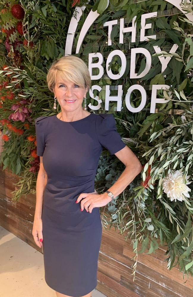 Julie Bishop will quit politics at the next election — knocking the already appalling tally of women in politics even lower still Picture: News Corp Australia