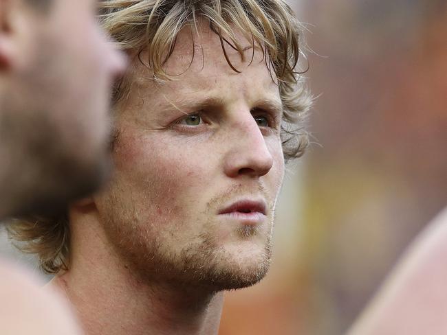 AFL - Grand Final - Adelaide Crows v Richmond Tigers at the MCG. Rory Sloane at 3-qtr time Picture Sarah Reed