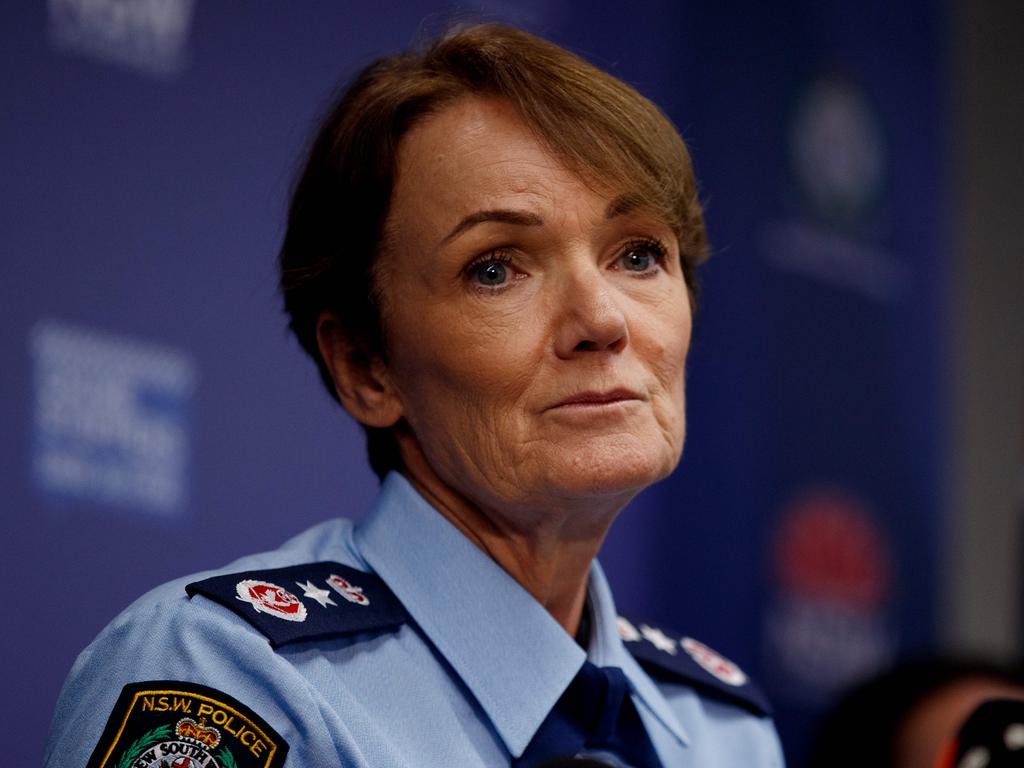 NSW Police Commissioner Karen Webb has copped more criticism over comments made after the bodies of Luke Davies and Jesse Baird were found.