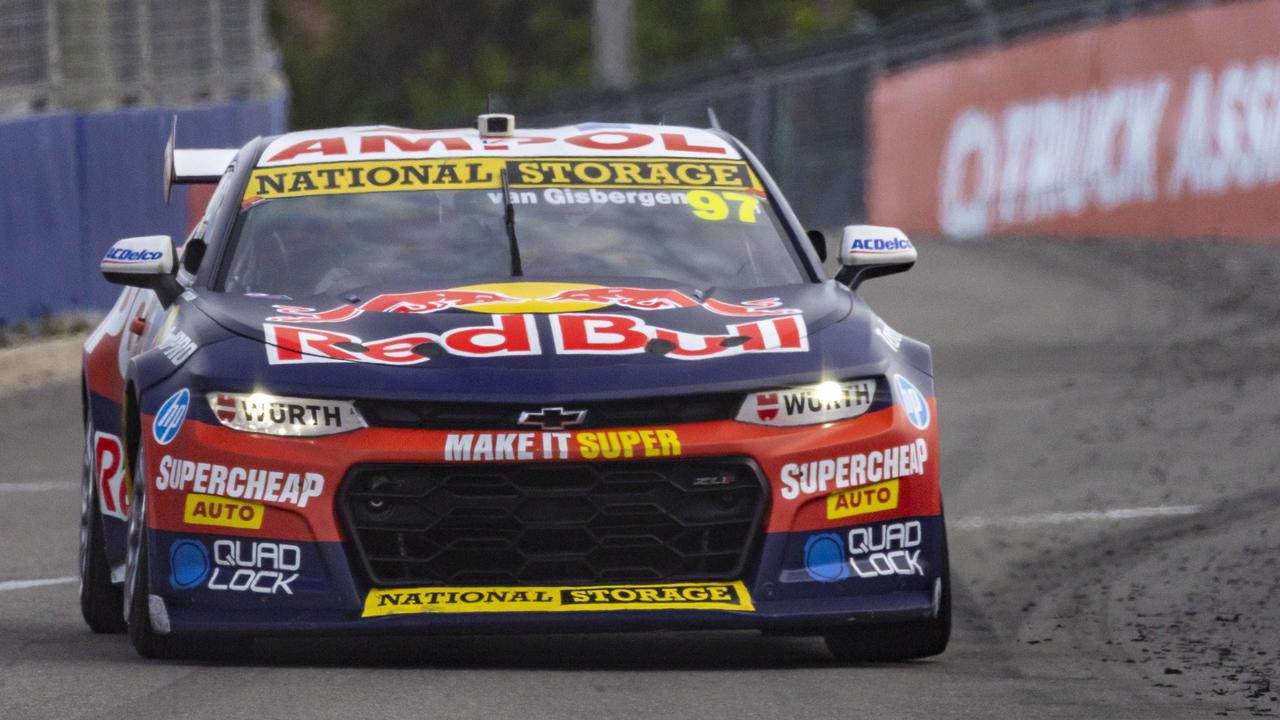 Shane van Gisbergen in action.