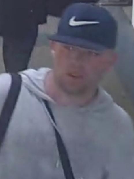 A man police wish to speak to in relation to a bike theft at Moorabbin railway station.