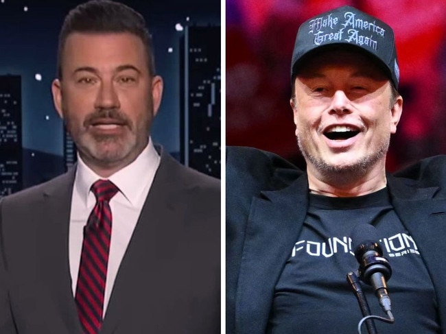 Jimmy Kimmel hits back at Elon Musk