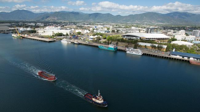 The State Government has offered a stretch of prime waterfront land to potential developers to create a Global Tourism Hub. PICTURE: PORTS NORTH