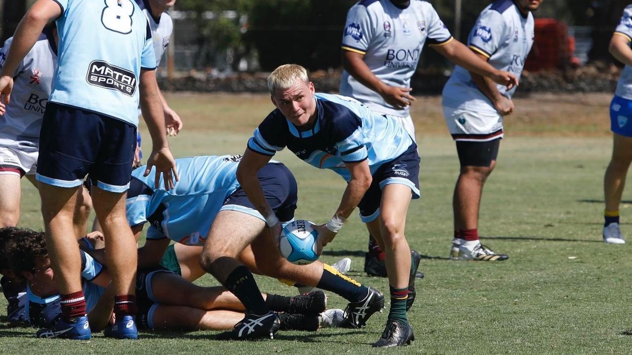 Sunshine Coast rugby union talent Lochie Stewart.