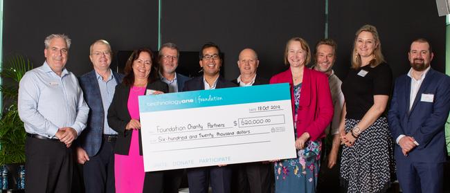 The TechnologyOne Foundation is a generous giver