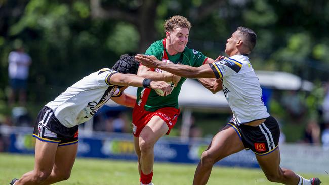 Auswide Bank Mal Meninga Cup, Magpies vs WM Seagulls at Davies Park, Brisbane. WM Seagulls #1 Jeremy Trappett Picture: Jerad Williams