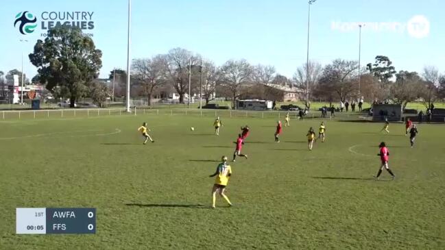 Replay: Country League Football Associations championships Day 3 -  Albury Wodonga v Sunraysia (U16/18 Girls)