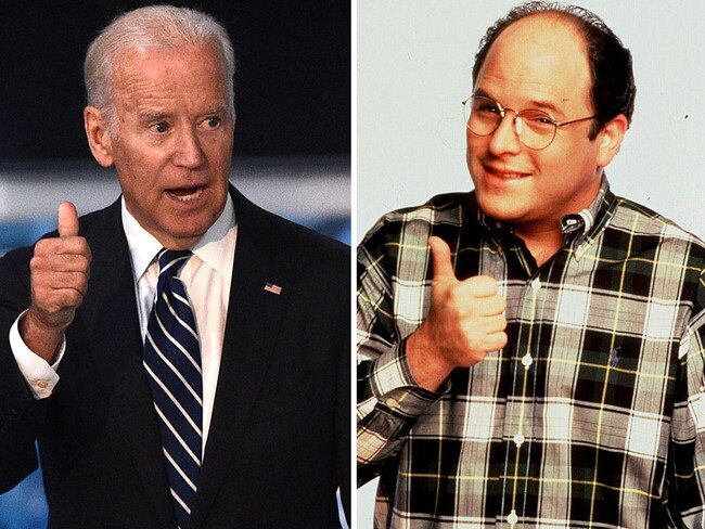 Joe Biden and George Costanza