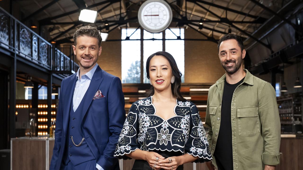 MasterChef Australia judges Jock Zonfrillo, Melissa Leong and Andy Allen.