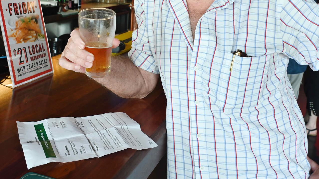 In a confusing move, patrons will still be required to show their vaccination pass when purchasing alcohol at licensed venues, despite unvaccinated people being allowed into licensed sporting venues. Picture Julianne Osborne