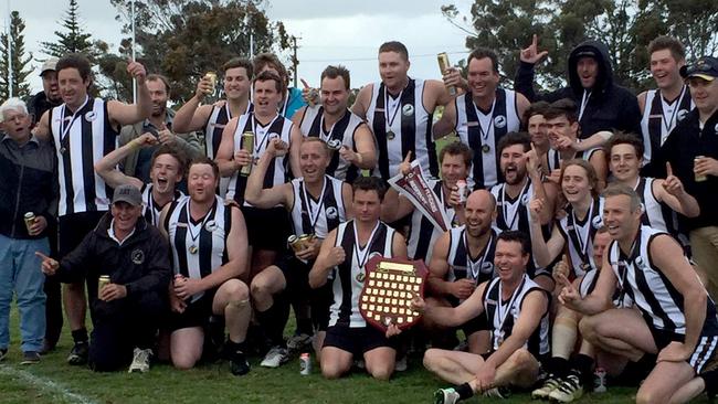 Ramblers 2018 Great Flinders B Grade premiership side. Picture: Brett Darling