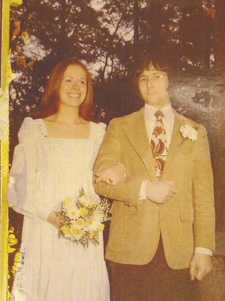 Robert Durst with first wife Kathie. Picture: HBO/Foxtel