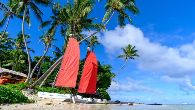 Hobie cat sailing is one way to see the wonders.