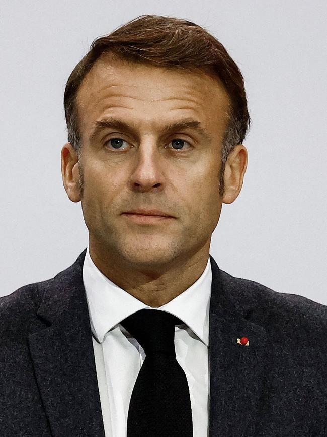 French President Emmanuel Macron. Picture: AFP