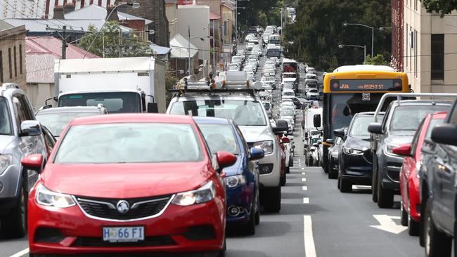 Davey Street, Hobart. Picture: NIKKI DAVIS-JONES