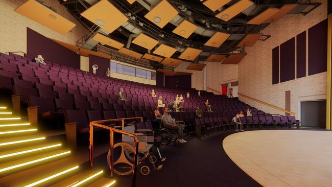 The Hopgood Theatre in Noarlunga has commenced its $6m makeover. Picture: Supplied