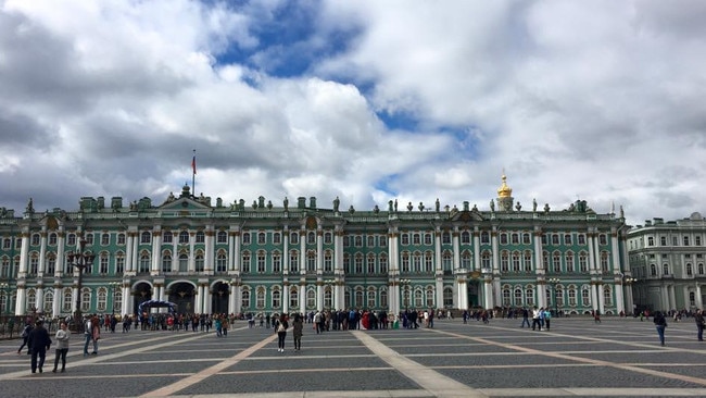 The Winter Palace in St Petersburg is now the The State Hermitage Museum, the second largest art museum in the world. Picture: Craig Cook