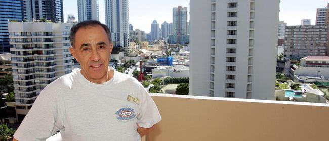 Peter Nissen has lived in Surfers Paradise for more than 40 years. 