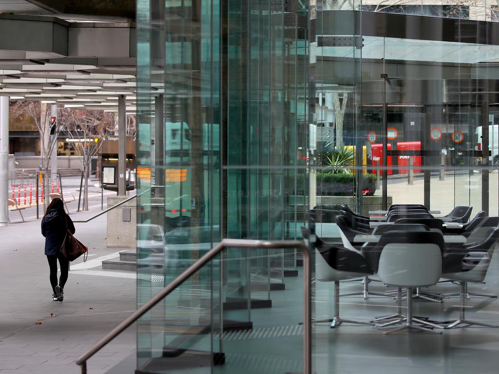 The foyer of Grosvenor Place. Picture: Toby Zerna